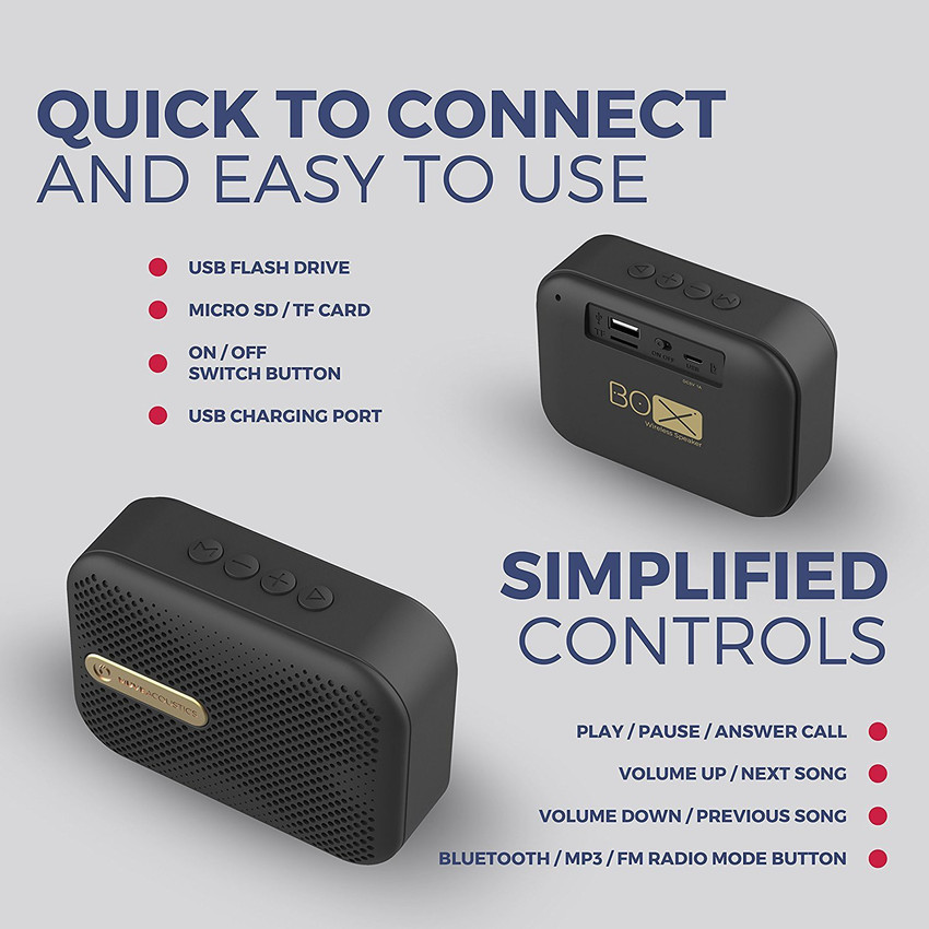Muve acoustics sales bluetooth speaker