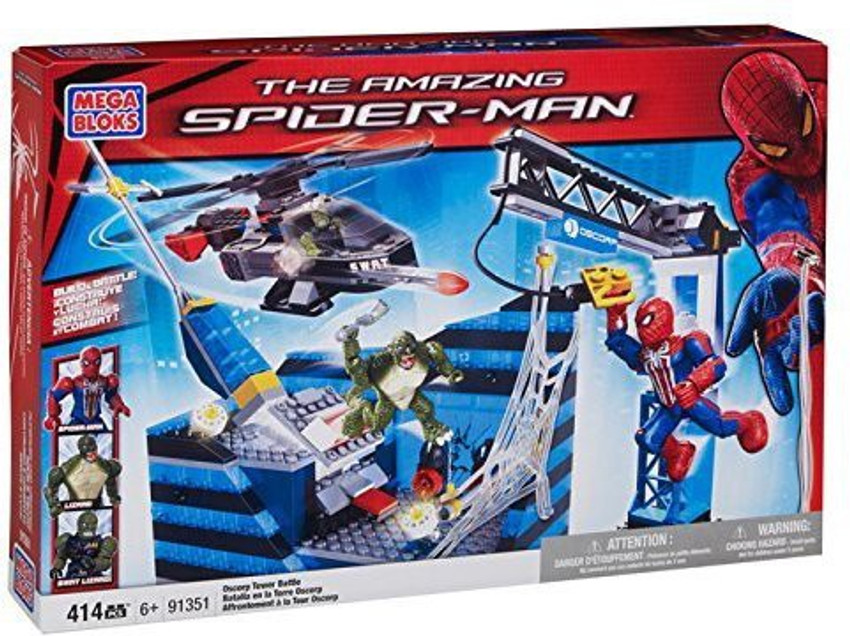 Spiderman tower toy top