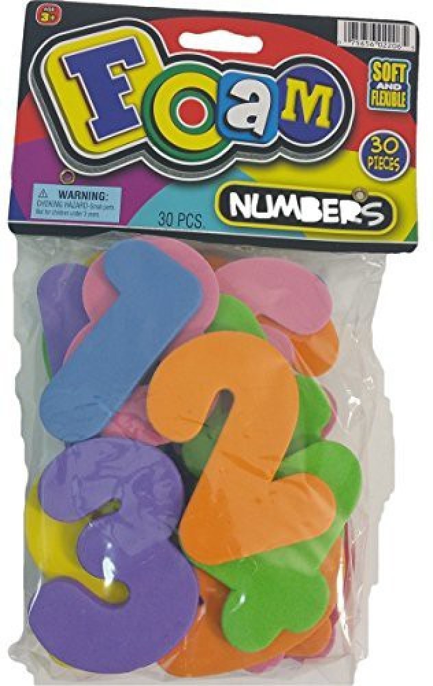 Big Foam Numbers 30 Piece Numerical Colorful Preschool Educational Toy  Price in India - Buy Big Foam Numbers 30 Piece Numerical Colorful Preschool  Educational Toy online at