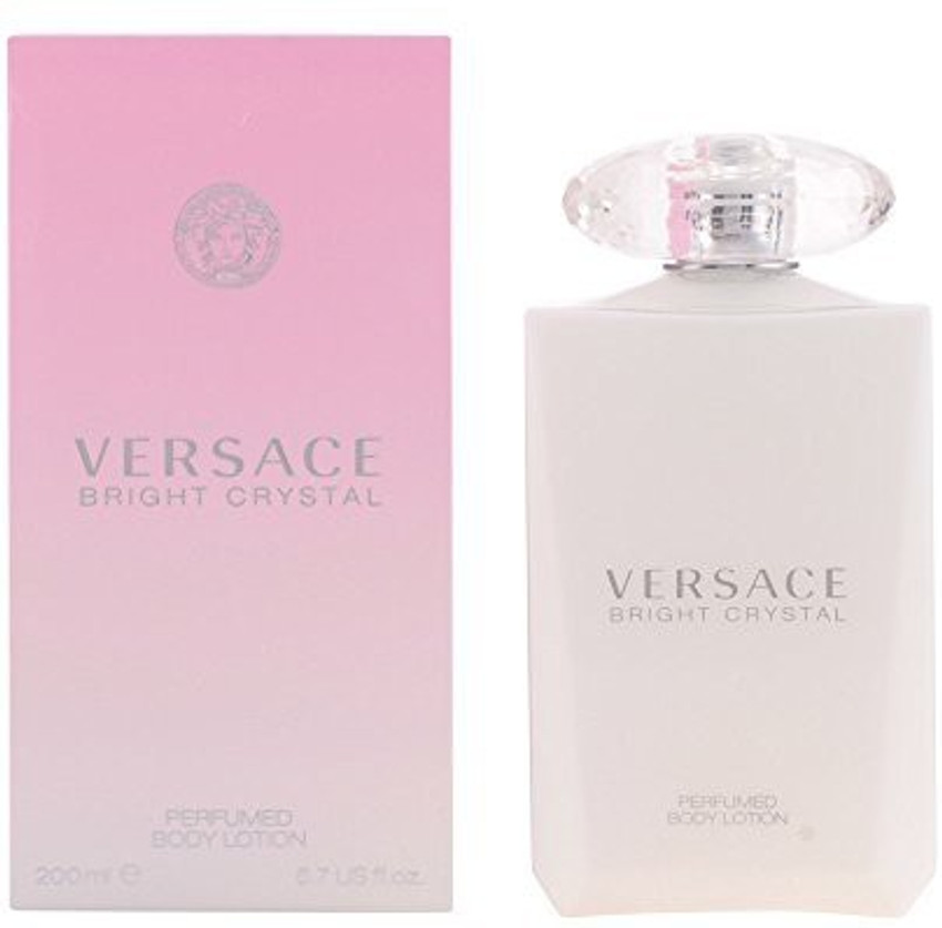 Versace bright crystal hotsell body lotion 200ml