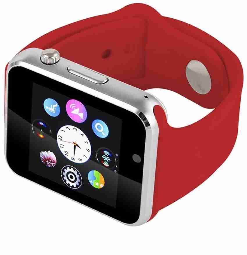 NEWONE Sim Card Smart watch A1 Red Smartwatch Price in India Buy