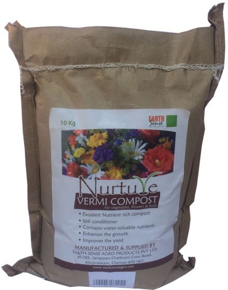 Buy MYOWNGARDEN Vermicompost 10kg for Plants - Premium Quality Manure for  Gardening (Vermicast, Earthworm Compost) Online at Best Prices in India -  JioMart.