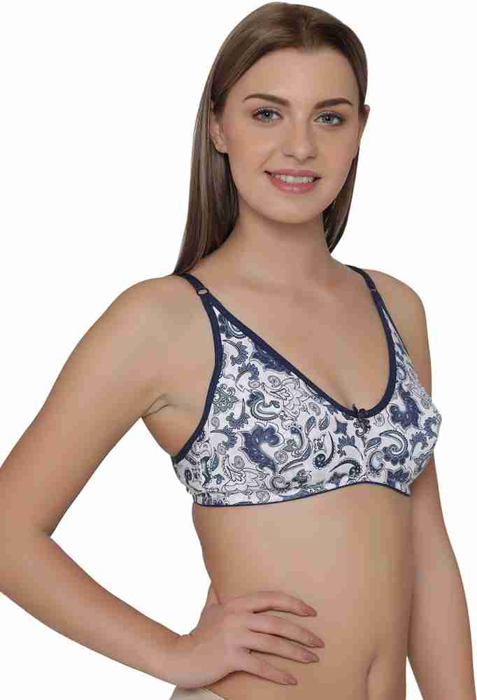 Buy Clovia Women's Lace Non-Padded Non-Wired Demi Cup Cage Bra