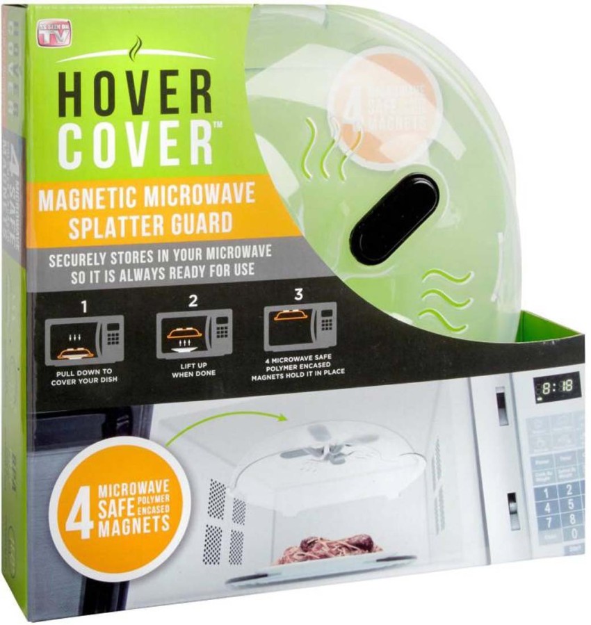 Hover Cover - Magnetic Microwave Splatter Guard 