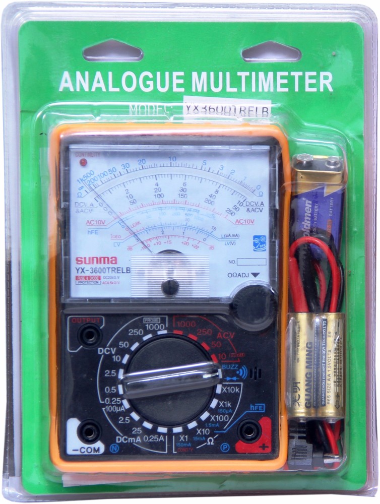 Svojas Analog Multimeter Testing Voltmeter Ohmmeter Measure Ac