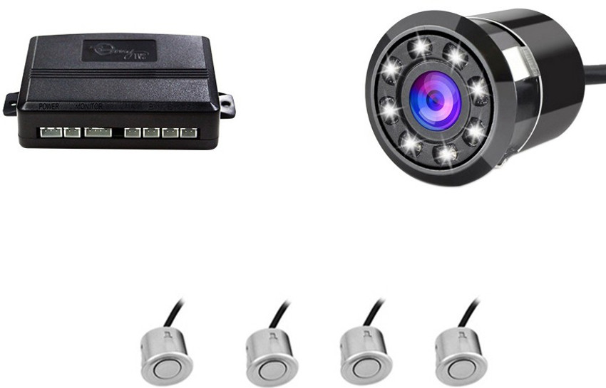 Reverse camera and sale parking sensor kit