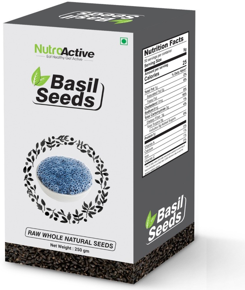 NUTROACTIVE Sweet Basil Seeds Sweet Basil Seeds Price in India