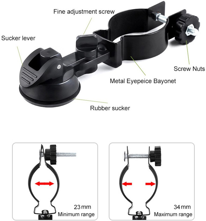 Binocular mobile sale phone mount