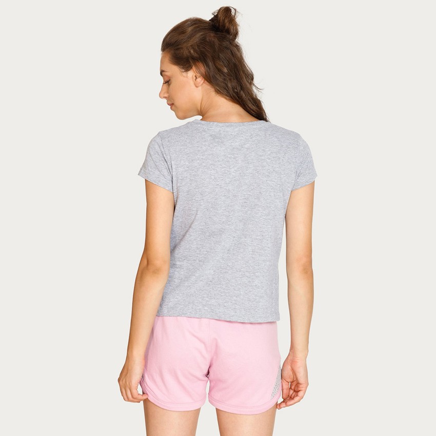 West Vogue By Zivame Graphic Print Women Round Neck Grey T-Shirt - Buy West  Vogue By Zivame Graphic Print Women Round Neck Grey T-Shirt Online at Best  Prices in India