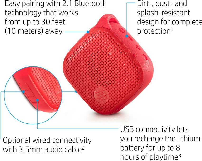 Buy HP Mini 300 3 W Bluetooth Speaker Online from Flipkart