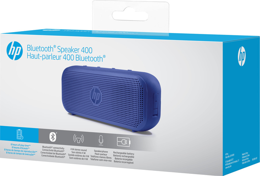 Hp black discount bluetooth speaker 400