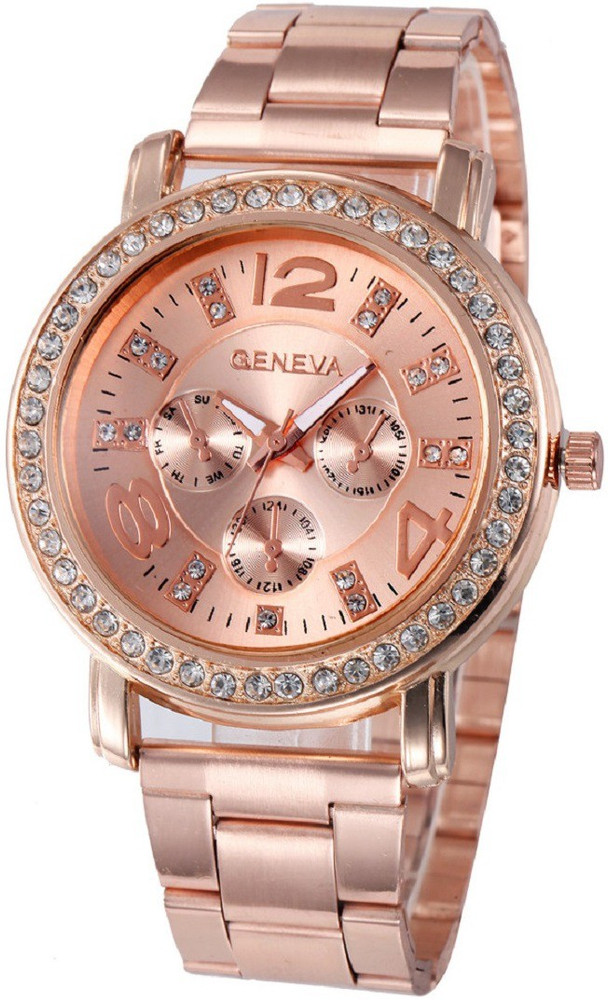 Geneva women's watch price clearance