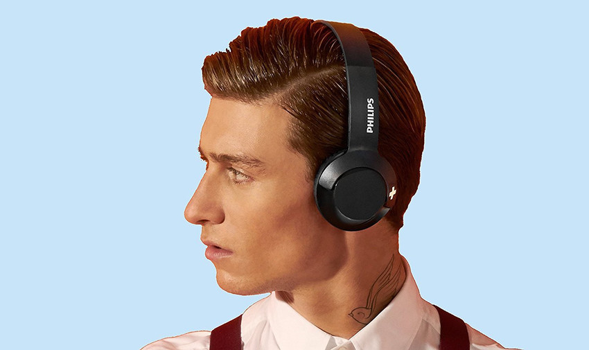 Philips bass+ sale shb3075bk