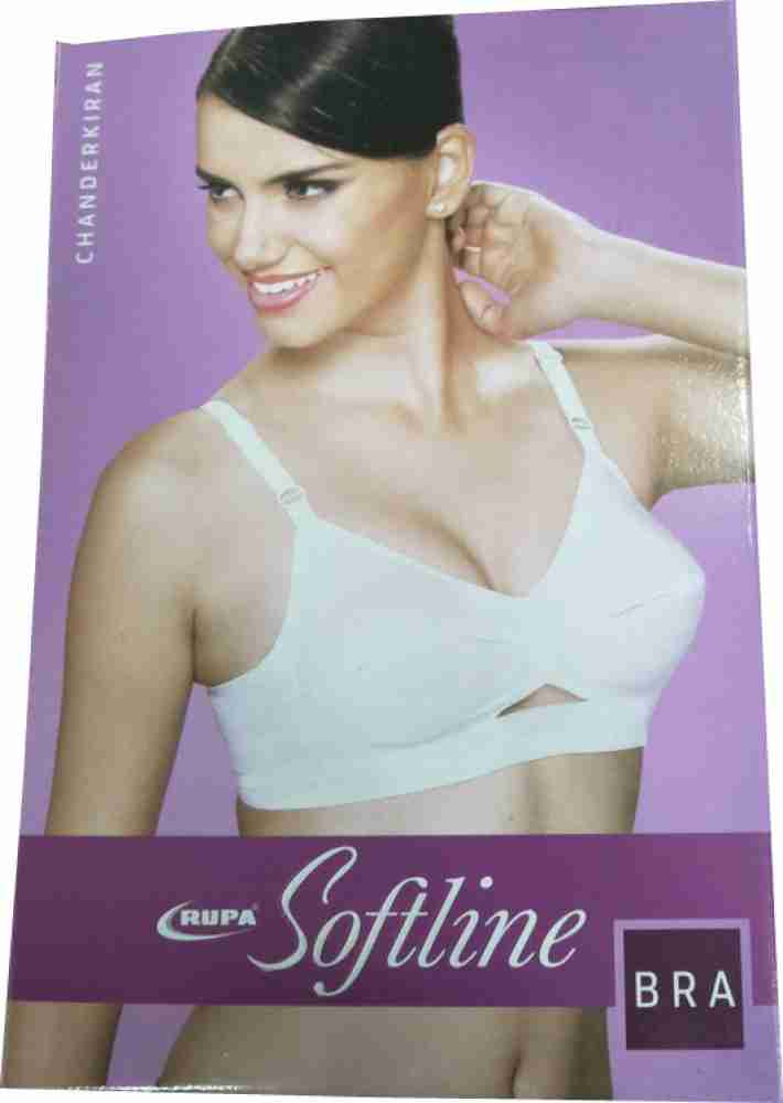 Buy Rupa Softline Chanderkiran Full Coverage, Non Padded, Wireless Cotton  Everyday Bra with Adjustable Straps, Pack of 6 Multicolour at
