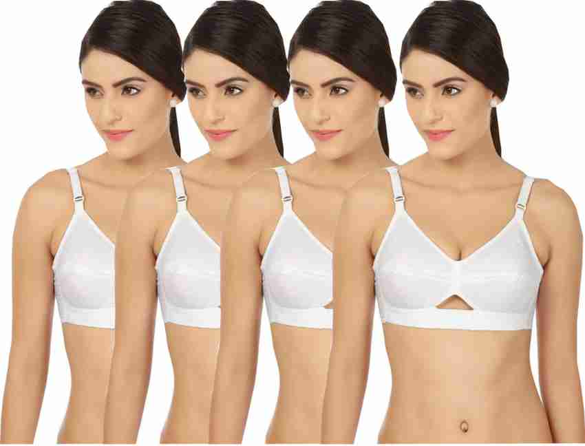 Buy RUPA SOFTLINE by Rupa Rupa Softline Chandrakiran White Bra Women Full  Coverage Non Padded Bra Online at Best Prices in India