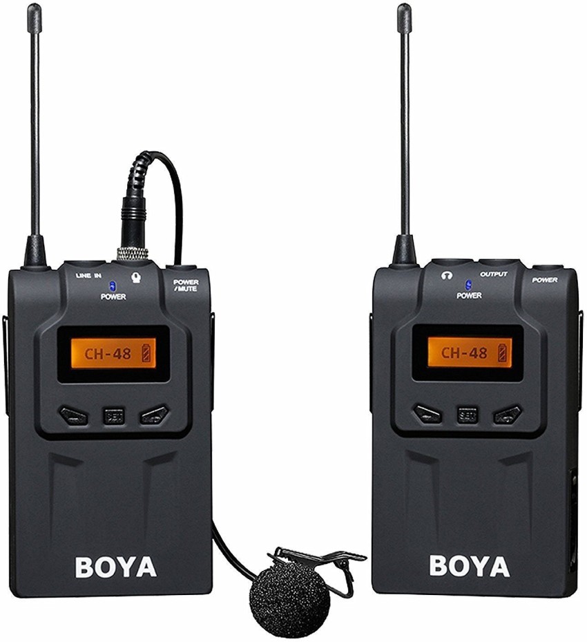 BOYA BY-WM6 Ultra High Frequency UHF Wireless Lavalier Camera
