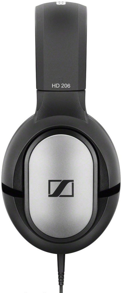 Sennheiser HD 206 Wired without Mic Price in India Buy Sennheiser HD 206 Wired without Mic Online Sennheiser Flipkart