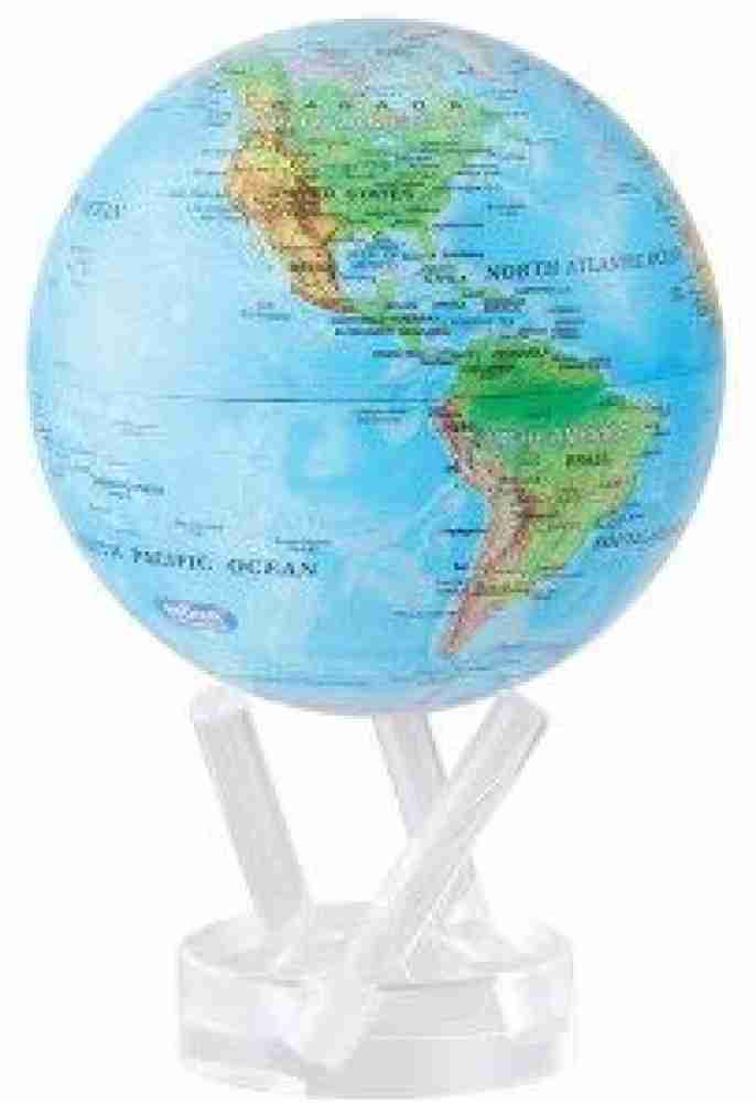 Generic 6 Blue With Relief Map Mova Globe Price in India - Buy Generic 6  Blue With Relief Map Mova Globe online at