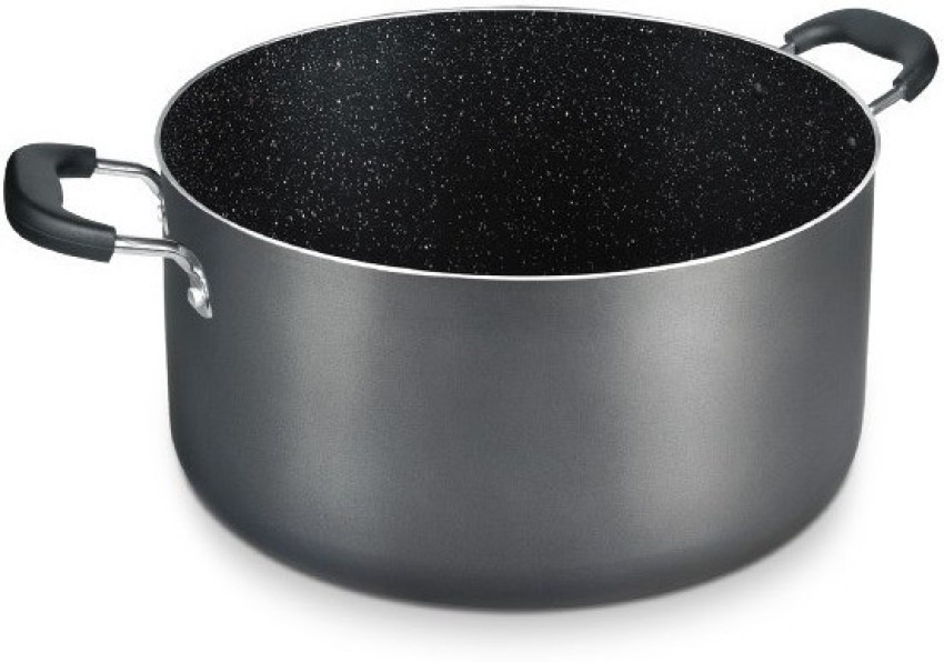 Prestige Omega Select Plus Non-Stick Biryani Pot Cooking Pot Serving Pot 16  LTR