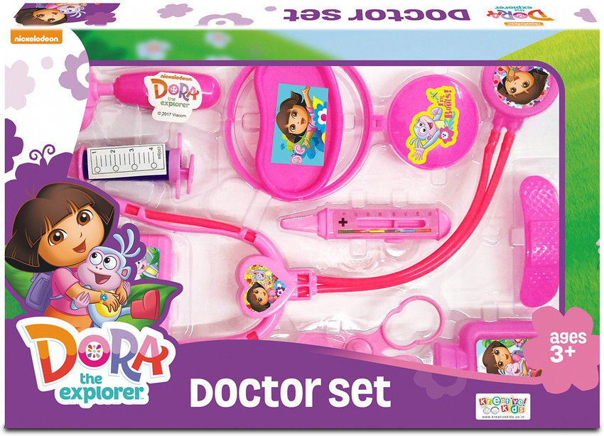 Dora Friends 10 Pieces Family Doctor Set 10 Pieces Family