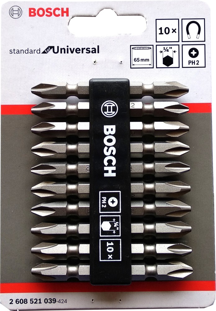 Bosch 46 Piece Screwdriver Set (Black and Silver) Price in India - Buy Bosch  46 Piece Screwdriver Set (Black and Silver) online at
