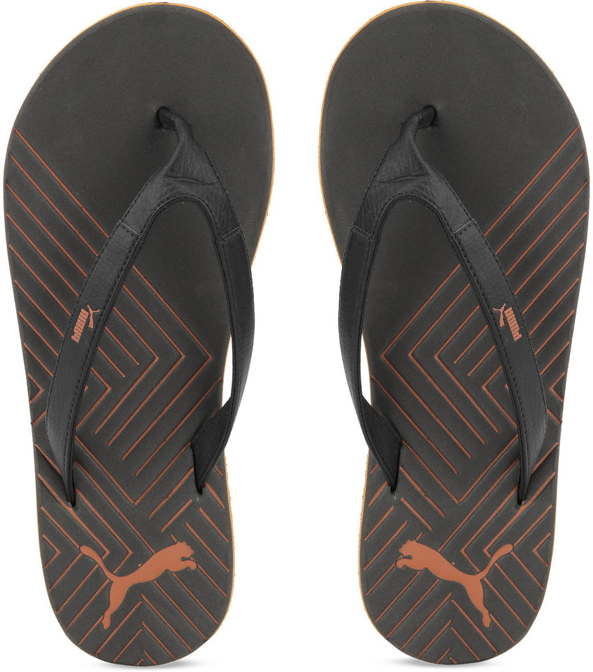 Puma webster grey & yellow slippers deals