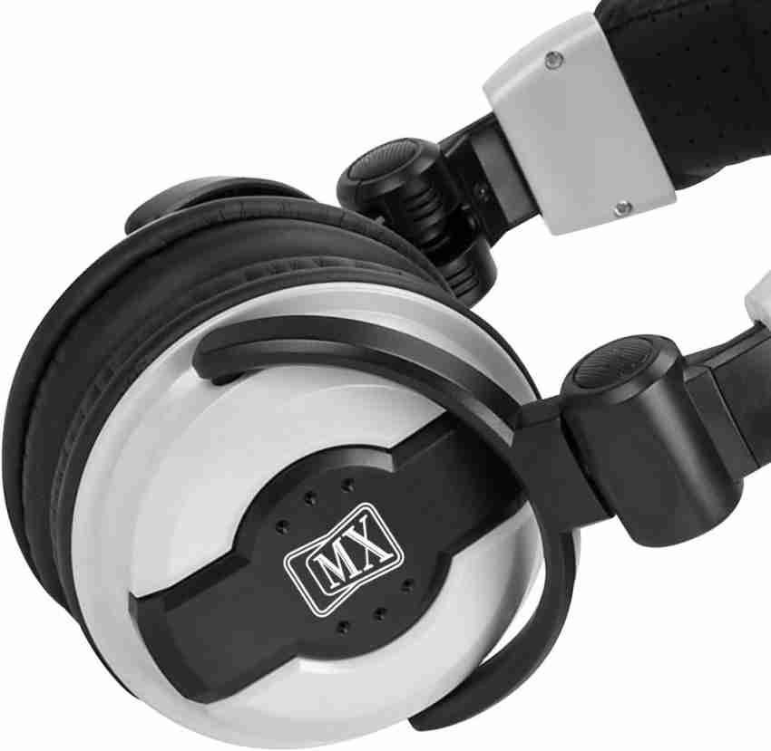 MX Value On Ear DJ Headphones Grey DJ 1000 Wired Headset Price