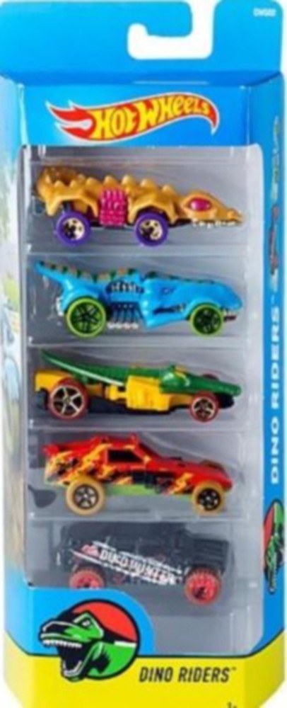 HOT WHEELS DINO RIDERS 5 CAR PACK 2018 - DINO RIDERS 5 CAR PACK 2018 . Buy  DINO toys in India. shop for HOT WHEELS products in India.