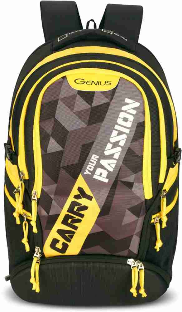 GENIUS Supreme 39 L Laptop Backpack Black Price in India