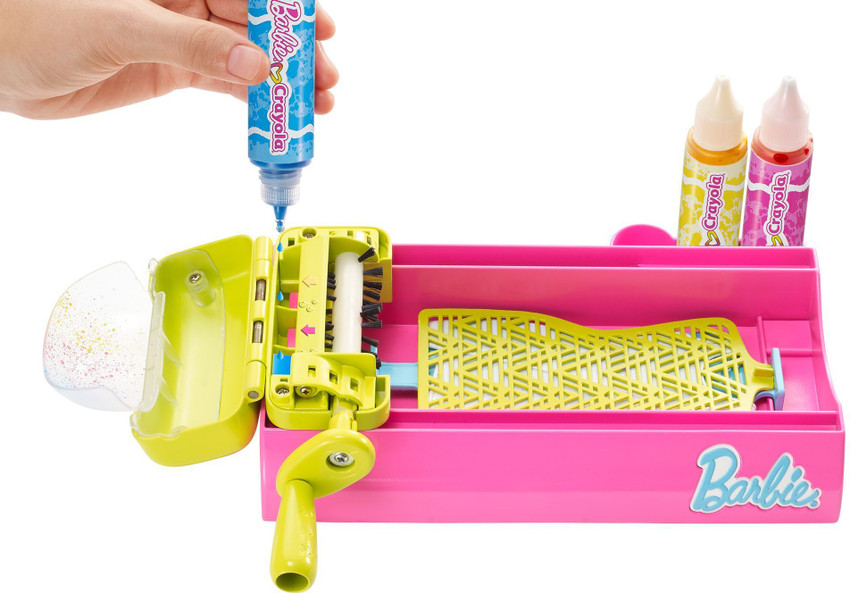 Barbie colour sales magic station