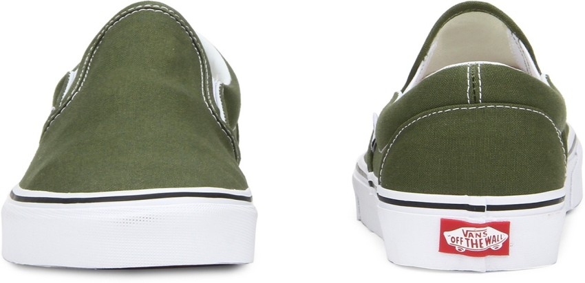 Winter moss slip on on sale vans