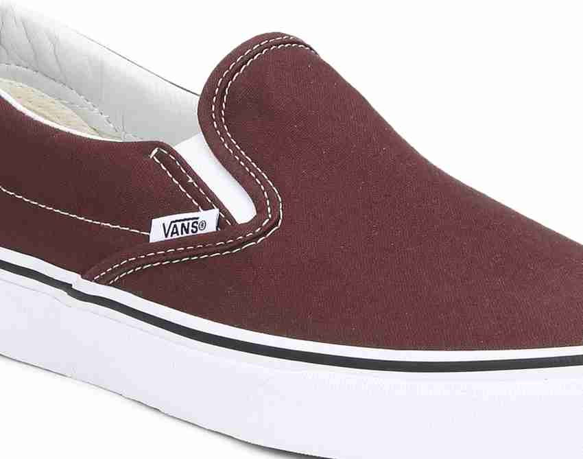 Vans slip on hotsell marron