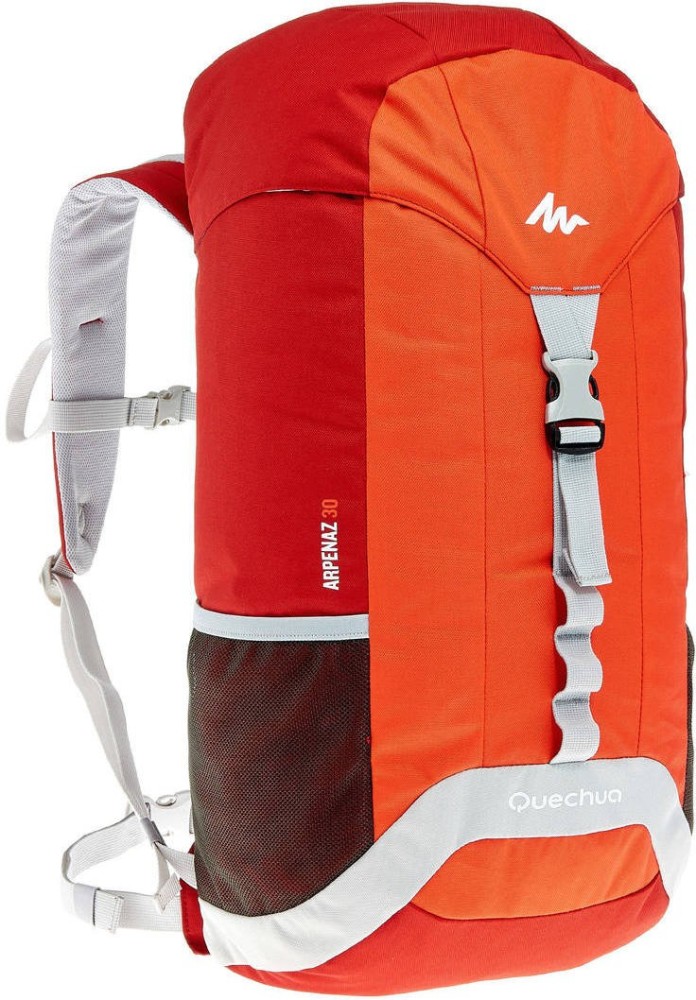 QUECHUA by Decathlon Backpack Nh100 30L Red Grey 30 L Backpack Red And Grey Price in India Flipkart