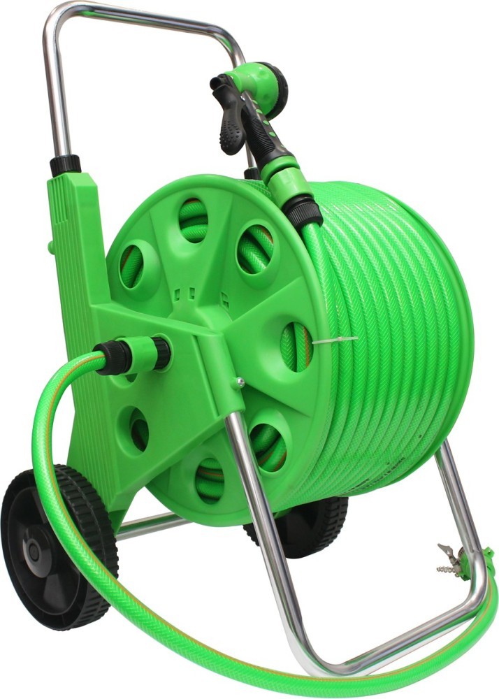 AquaHose GHR12167(O) AquaHose Garden Water Pipe Hose Reel 50 mtr