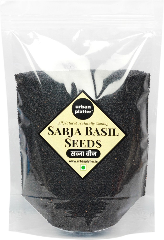 urban platter Basil Seeds Sabja 400g Sweet Basil Seeds Price in