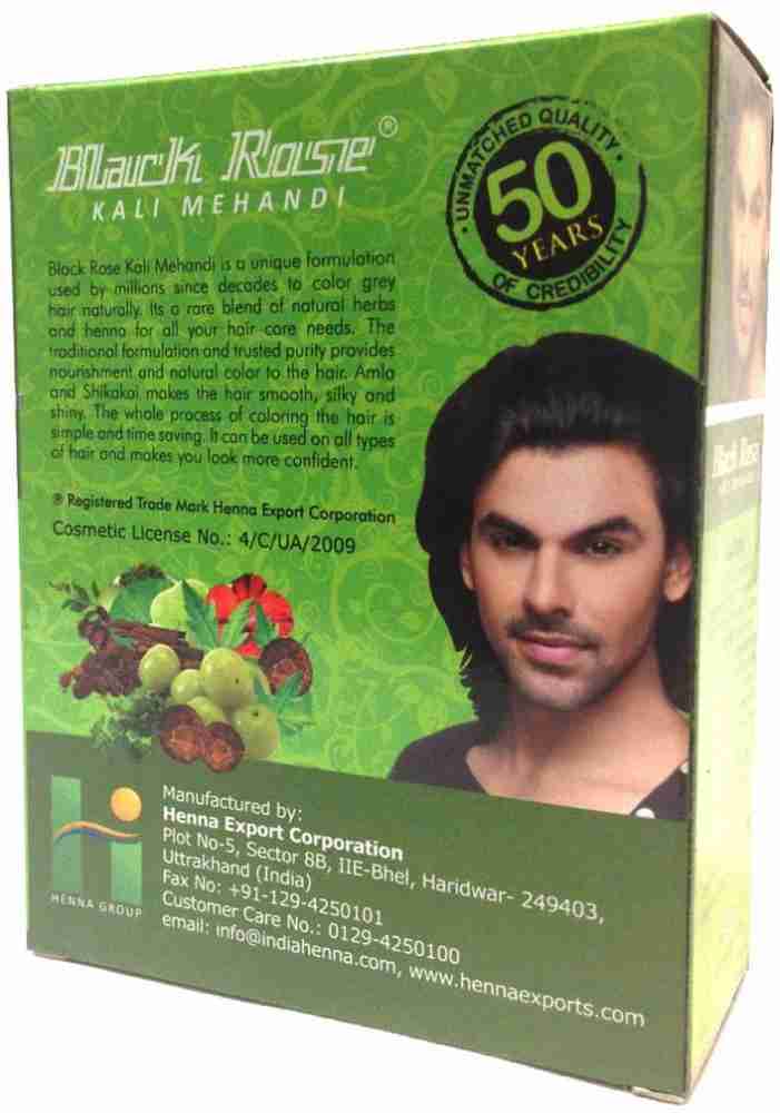 Black rose top hair dye