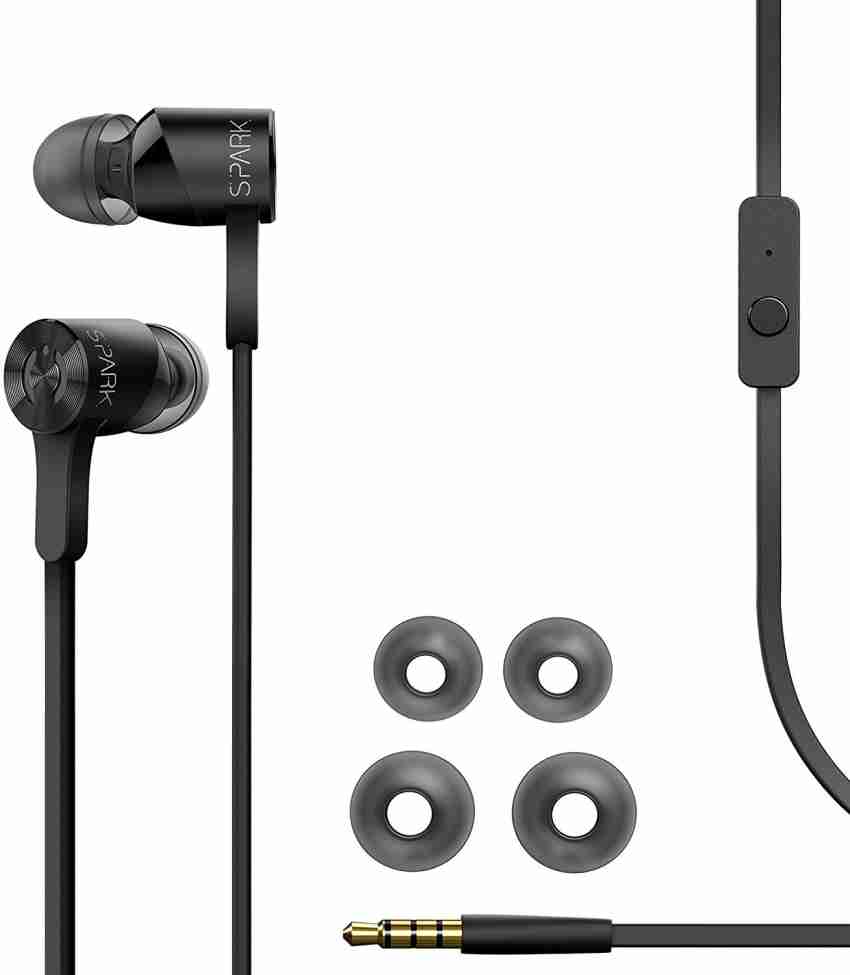 MuveAcoustics Spark In Ear Headphones Headset with Mic