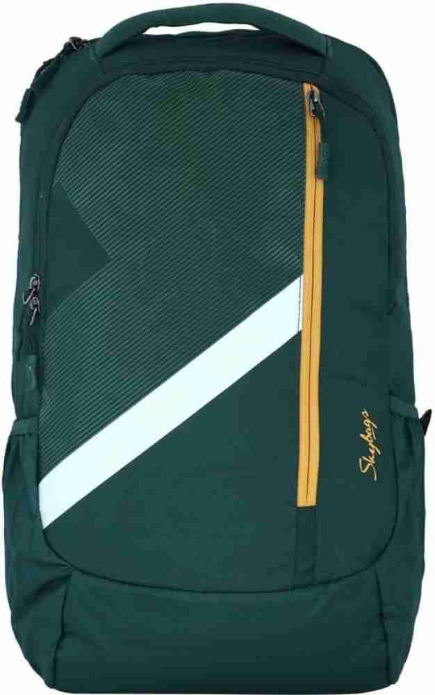 SKYBAGS Felix 02 green 30 L Laptop Backpack yellow Price in India Flipkart