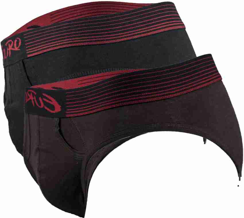 6% OFF on Euro Pack of 5 Multicolour Micra Brief / Mens Underwear