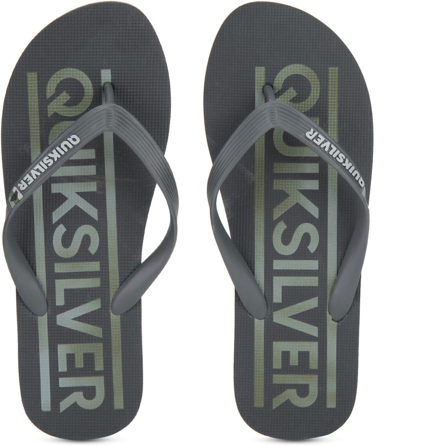 Quiksilver flip flops black new arrivals