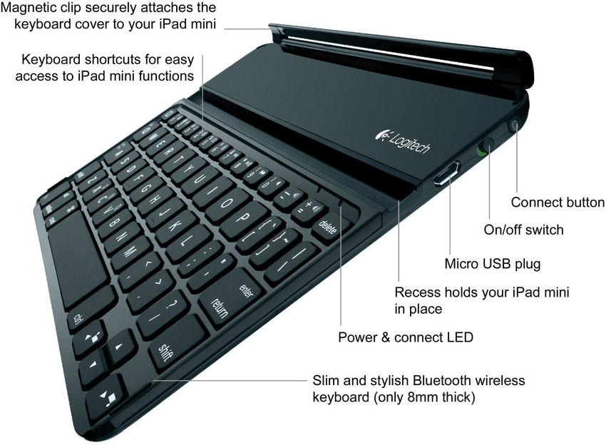 Logitech teclado ipad hotsell 10.2