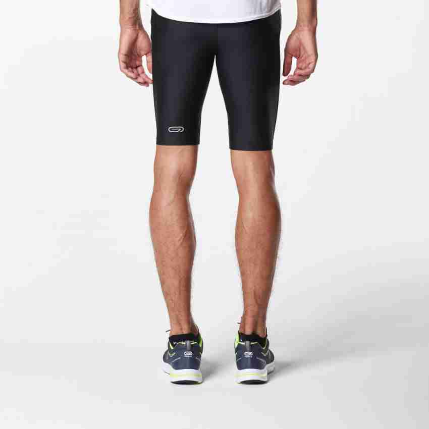 KALENJI by Decathlon Solid Men Black Tights - Buy KALENJI by Decathlon  Solid Men Black Tights Online at Best Prices in India