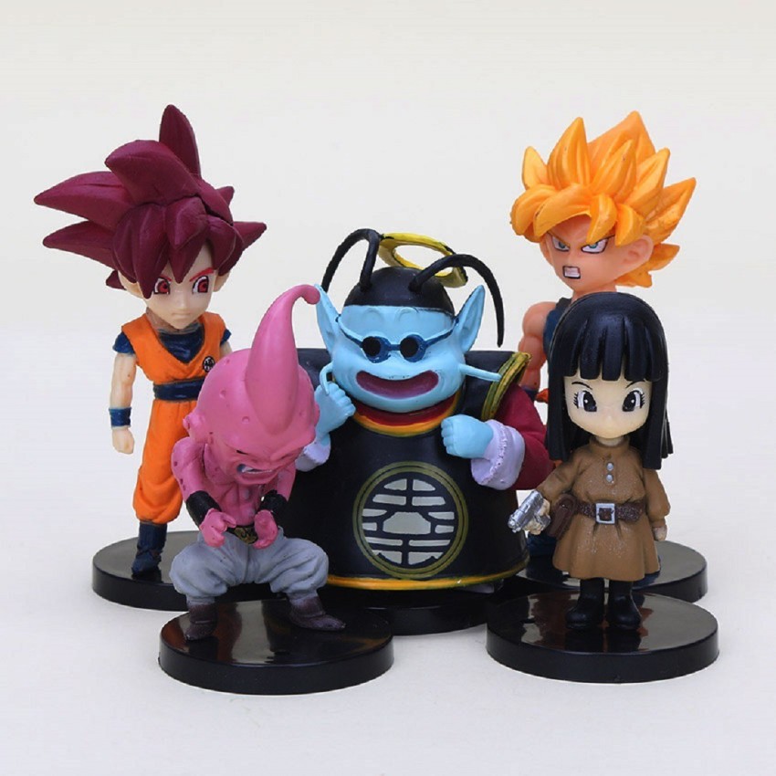 Pack 5 Figurines Dragon Ball Z en assortiment Bandai : King Jouet