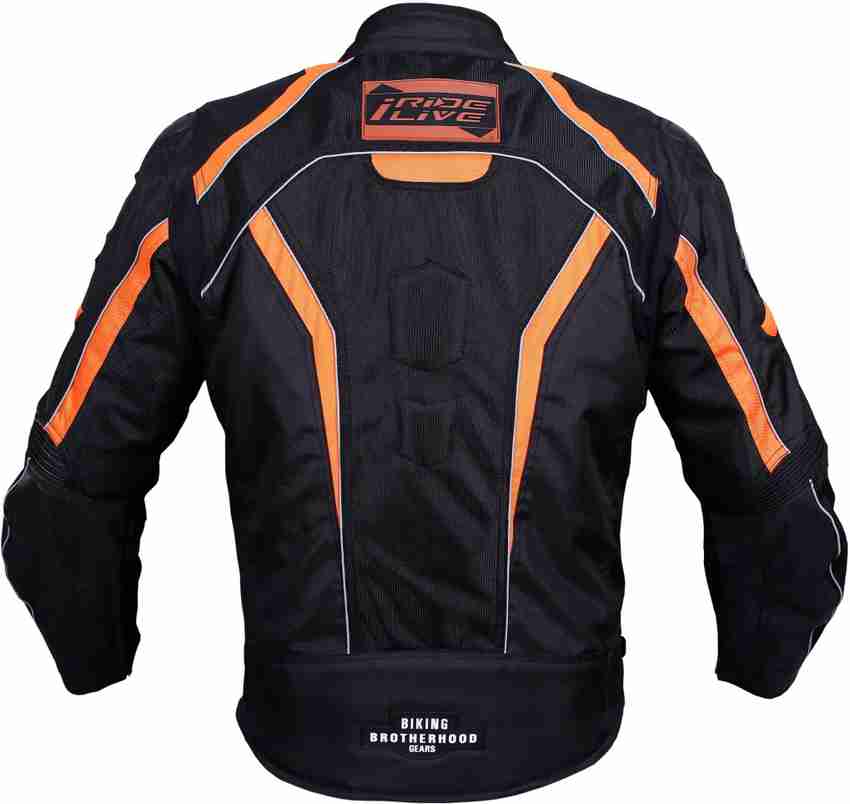Orange deals bike jacket