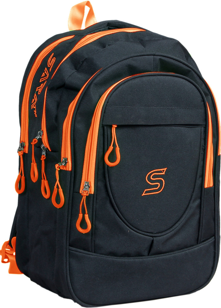 Orange best sale school bags