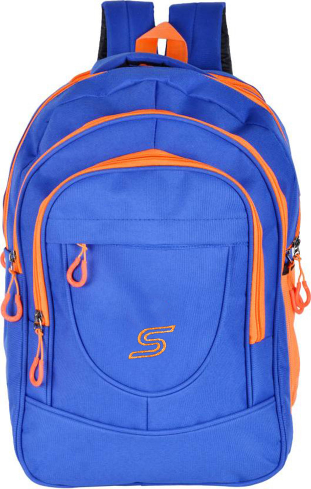 Blue color school bag sales