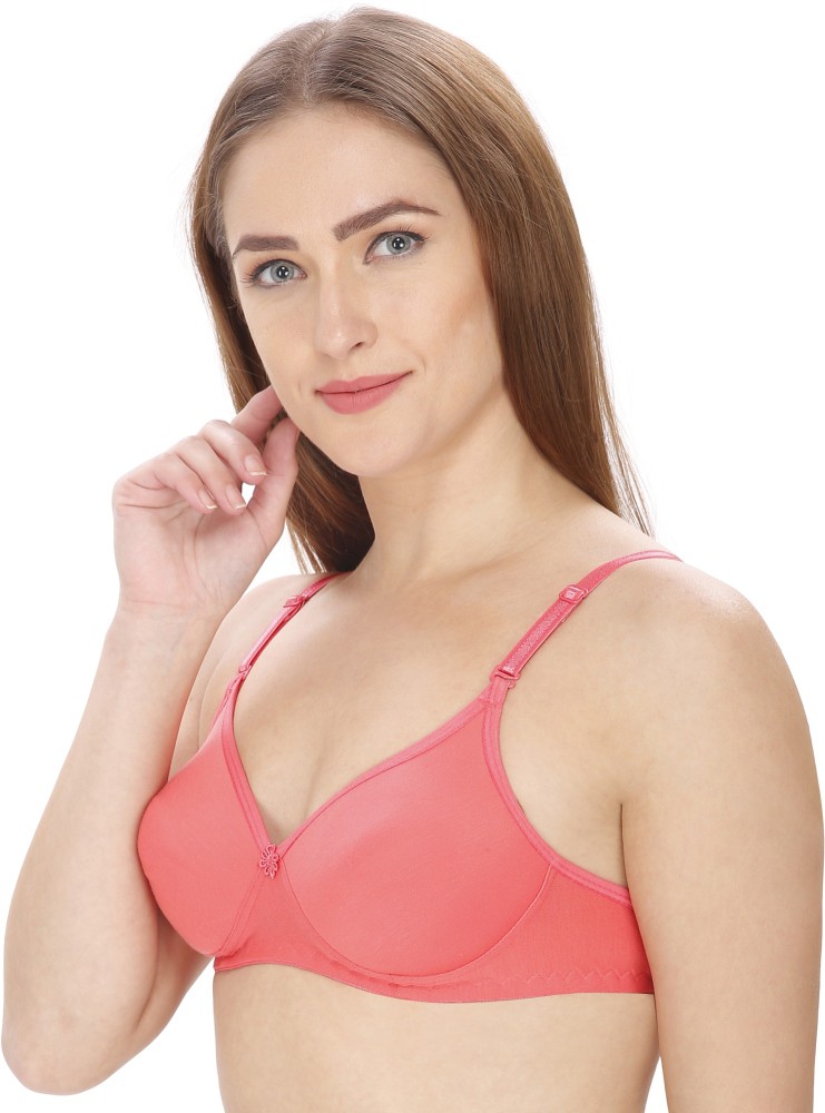 Pushpa Pushpa Hot and Sexy Soft Cup Lace Net Padded Bra for Women's & Girl  Size 32 (Pink) Women Bralette Lightly Padded Bra - Buy Pushpa Pushpa Hot  and Sexy Soft Cup