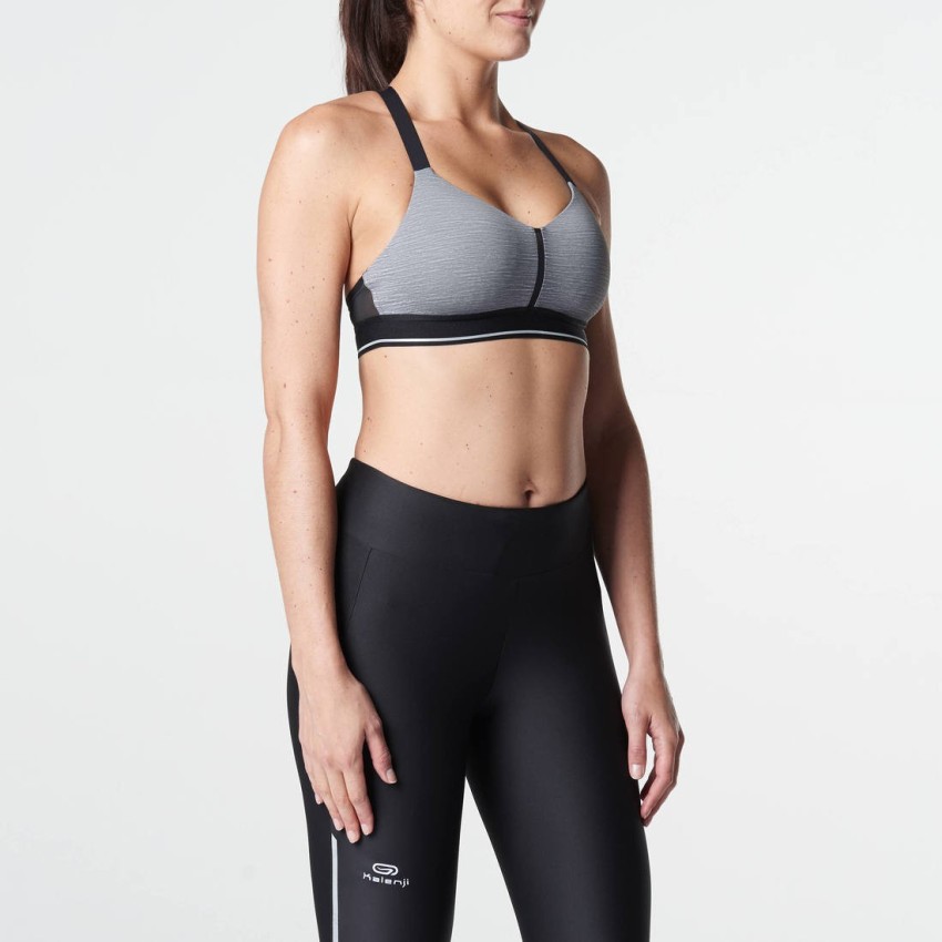 KALENJI by Decathlon SPORTANCE CONFORT HEATHER Women Training/Beginners  Heavily Padded Bra - Buy KALENJI by Decathlon SPORTANCE CONFORT HEATHER  Women Training/Beginners Heavily Padded Bra Online at Best Prices in India