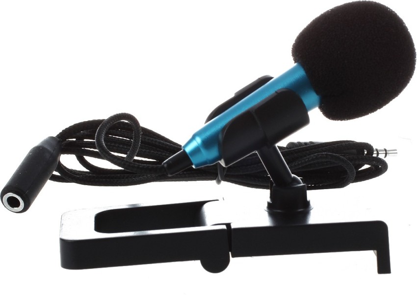Portable 3.5mm Wired Mini Karaoke Microphone Stereo KTV Condenser