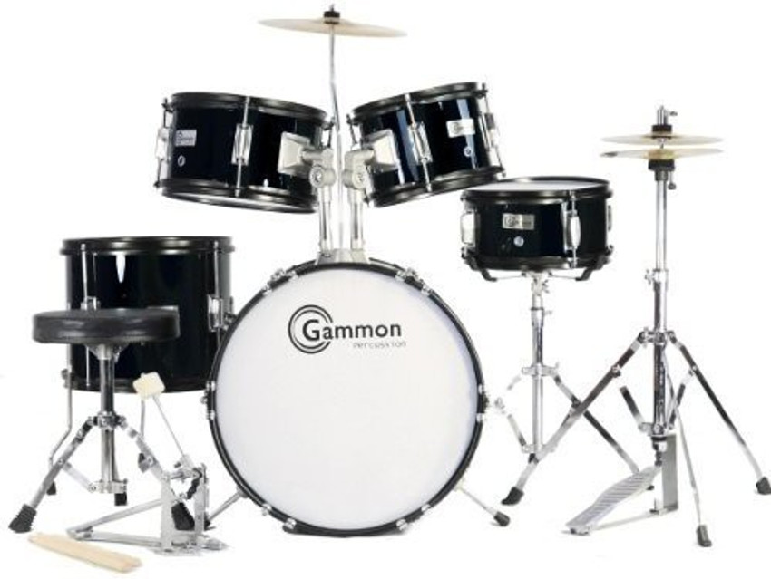Gammon drum set complete junior kit with cymbals sticks hardware 2025 and stool